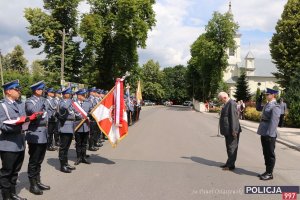 Odsłonięcie tablicy pamiątkowej pułkownika J. Z. J. Maleszewskiego Komendanta Głównego Policji Państwowej