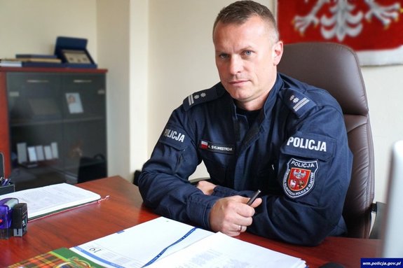 I Zastępca Komendanta Wojewódzkiego Policji w Olsztynie oraz Dowódca Oddziału Prewencji KWP w Olsztynie interweniowali wobec pijanego kierowcy