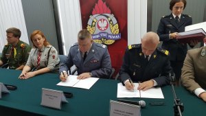 Podpisanie Protokołu uzgodnień z organizacjami harcerskimi