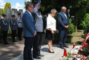 Na cmentarzu w Pruchniku, w 20. rocznicę śmierci gen. Marka Papały uczczono pamięć tragicznie zmarłego byłego szefa Polskiej Policji