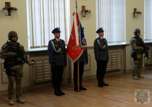 Uroczystość w Komendzie Wojewódzkiej Policji w Opolu