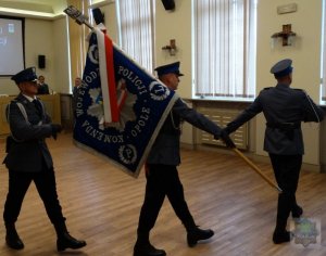 Uroczystość w Komendzie Wojewódzkiej Policji w Opolu