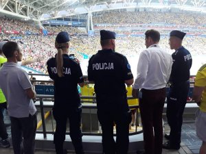 Polscy policjanci pomagają gospodarzom w zabezpieczeniu Mistrzostw Świata w piłce nożnej 2018