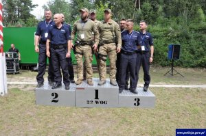 Zawody strzeleckie o Puchar Komendanta Wojewódzkiego Policji w Olsztynie