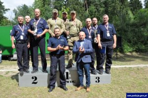 Zawody strzeleckie o Puchar Komendanta Wojewódzkiego Policji w Olsztynie