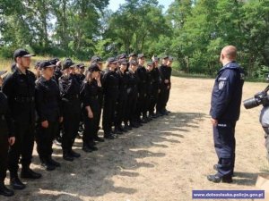 Dzieci i młodzież z wizytą w Oddziale Prewencji Policji we Wrocławiu