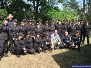 Dzieci i młodzież z wizytą w Oddziale Prewencji Policji we Wrocławiu