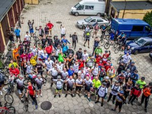 Łódzki finał ogólnopolskiej akcji &quot;Mundur na rowerze&quot;