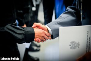 uroczystość ślubowania nowo przyjętych policjantów