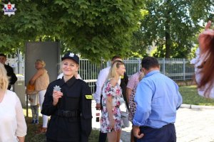 Uroczystość ślubowania nowo przyjętych policjantów