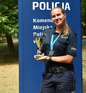 Świnoujska policjantka na podium Mistrzostw Polski Policji w Triathlonie