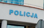 Napis: Policja