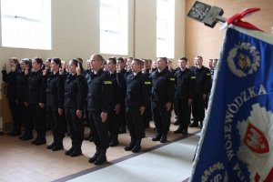 Ślubowanie nowo przyjętych policjantów w garnizonie wielkopolskim