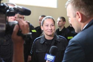 Ślubowanie nowo przyjętych policjantów w garnizonie wielkopolskim