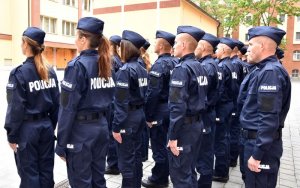 Ślubowanie nowo przyjętych policjantów  w garnizonie zachodniopomorskim