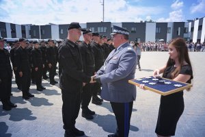 Ślubowanie nowo przyjętych policjantów