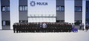 Ślubowanie nowo przyjętych policjantów