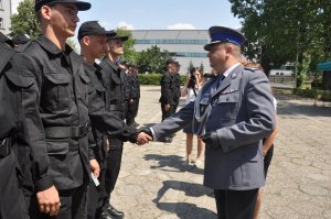 Uroczyste ślubowanie nowych policjantów