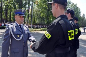 Uroczyste ślubowanie nowych policjantów