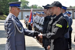 Uroczyste ślubowanie nowych policjantów