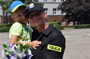 Uroczyste ślubowanie nowych policjantów