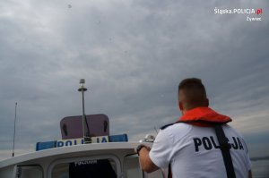 Policyjni motorowodniacy zabezpieczali wojskowe ćwiczenia
