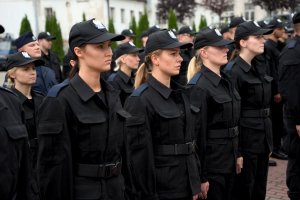 Uroczyste ślubowanie nowych policjantów