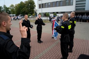 Uroczyste ślubowanie nowych policjantów