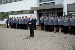 Uroczyste ślubowanie nowych policjantów