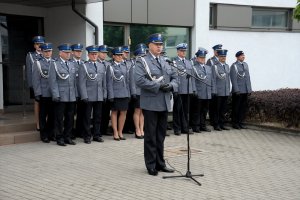 Uroczyste ślubowanie nowych policjantów