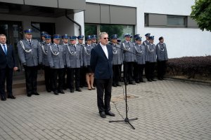 Uroczyste ślubowanie nowych policjantów