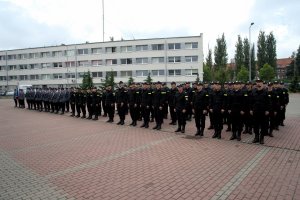 Uroczyste ślubowanie nowych policjantów