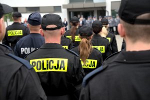 Uroczyste ślubowanie nowych policjantów