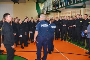 Uroczyste ślubowanie nowych policjantów