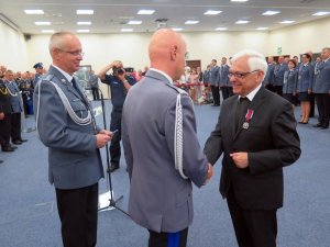 uroczystość z okazji Święta Policji  w Wyższej Szkole Policji w Szczytnie