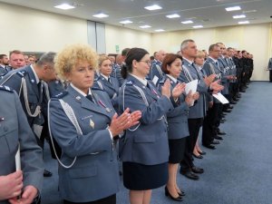 uroczystość z okazji Święta Policji  w Wyższej Szkole Policji w Szczytnie