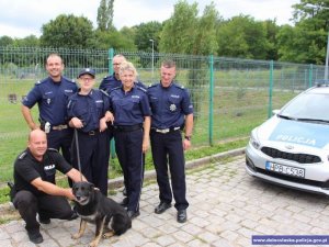 Dolnośląscy policjanci spełnili marzenie Wiktora