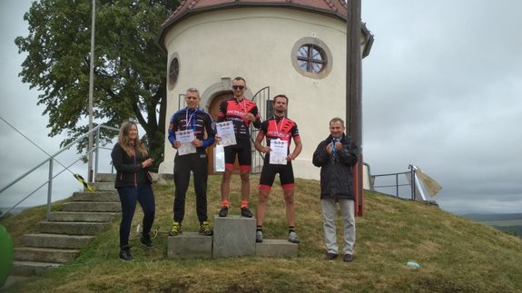 Lubański policjant zdobył III miejsce w MTB