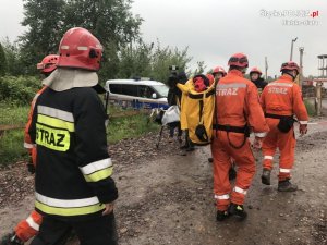 W Bielsku-Białej zawalił się budynek