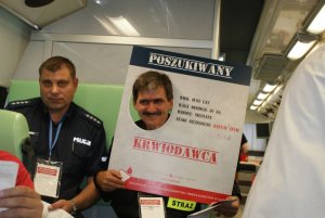Udana zbiórka - „Sto litrów krwi na stulecie policji”
