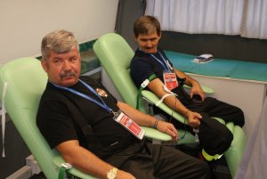 Udana zbiórka - „Sto litrów krwi na stulecie policji”