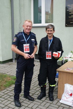Udana zbiórka - „Sto litrów krwi na stulecie policji”
