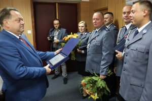 Spotkanie z laureatami konkursu „Policjant, który mi pomógł”