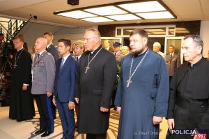 Uroczystość odsłonięcia tabliczek epitafijnych