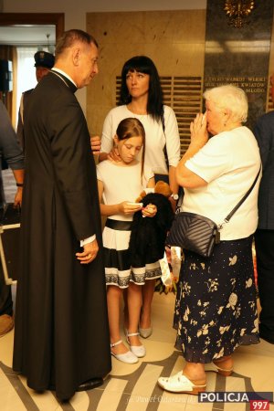 Uroczystość odsłonięcia tabliczek epitafijnych