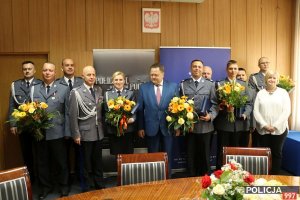 Spotkanie z laureatami konkursu „Policjant, który mi pomógł”