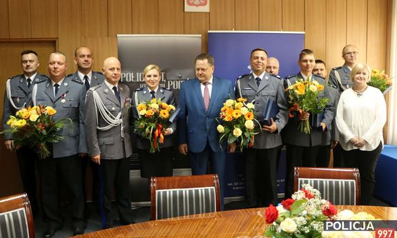 Spotkanie z laureatami konkursu „Policjant, który mi pomógł”