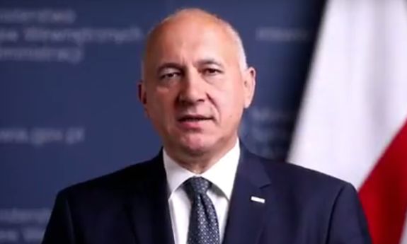 Minister SWiA Joachim Brudziński