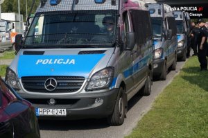 Policjanci zabezpieczali Puchar Świata w skokach narciarskich w Wiśle