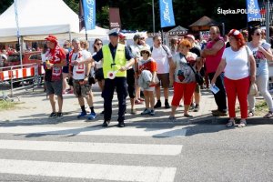 Policjanci zabezpieczali Puchar Świata w skokach narciarskich w Wiśle